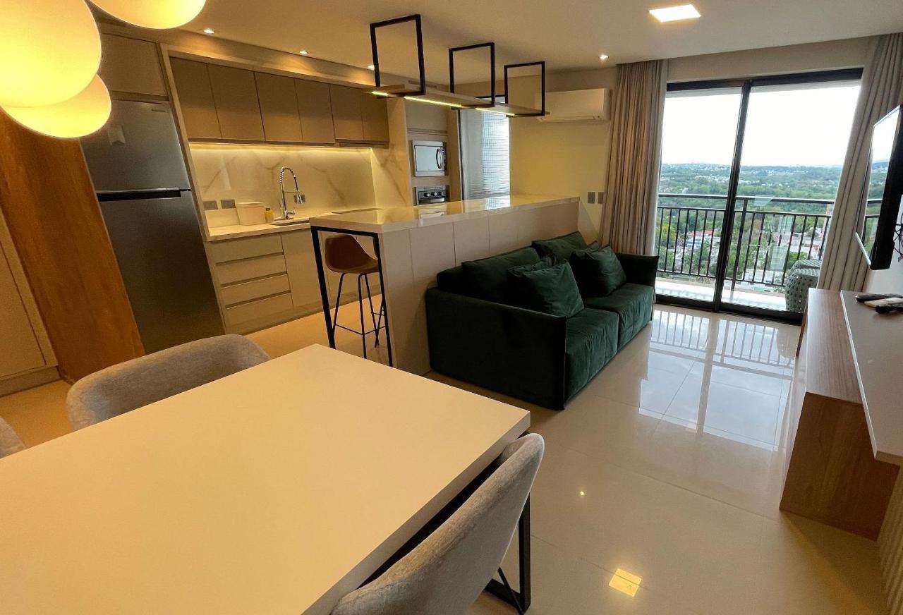 Lindissimo Apt No Ultimo Andar No Centro De Foz Com Vista Incrivel Daire Foz do Iguaçu Dış mekan fotoğraf